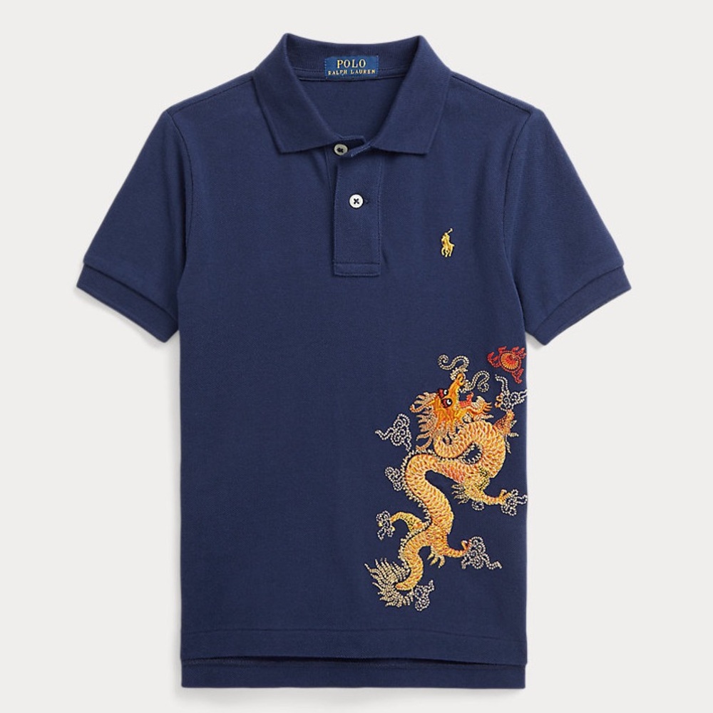 Polo by Ralph Lauren Lunar New Year Dragon Polo - Boys L (14-16) EXCEL condt.
